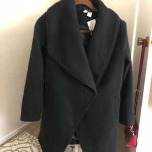 H&M black coat